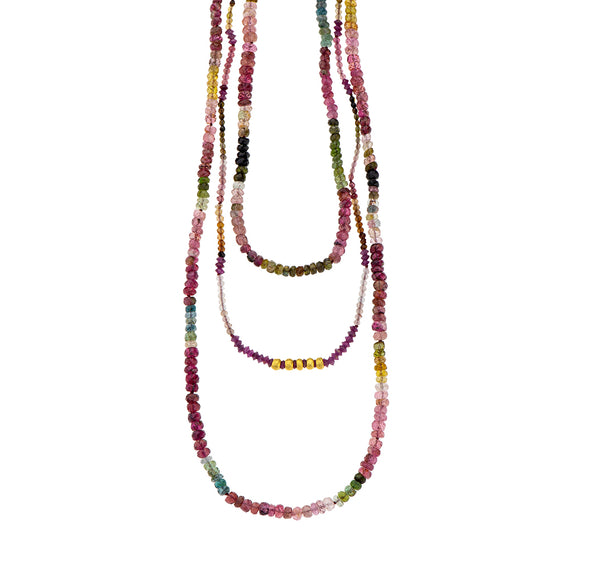 Nava Zahavi Colorful Tourmaline Necklace