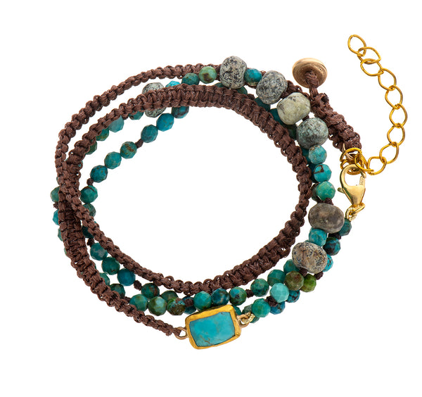 Nava Zahavi Yellow Gold Turquoise